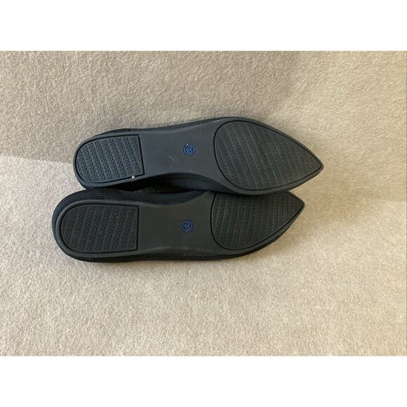 Rothy's The Point Ballet Flats Women’s Sz 8.5 Black Slip On Washable Shoes - Picture 6 of 6